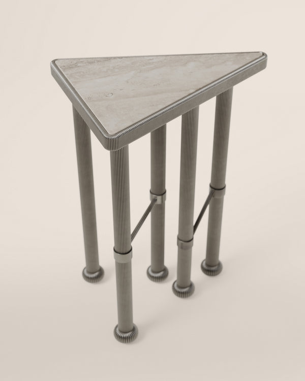 Atomic Triangular Cocktail Table