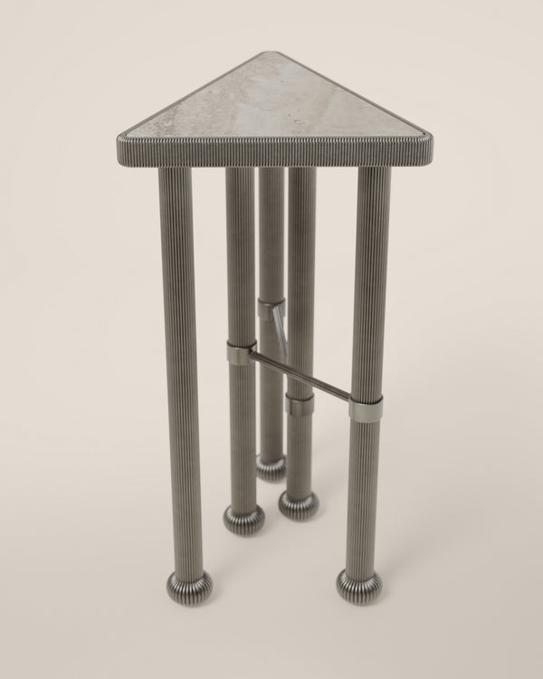 Atomic Triangular Cocktail Table