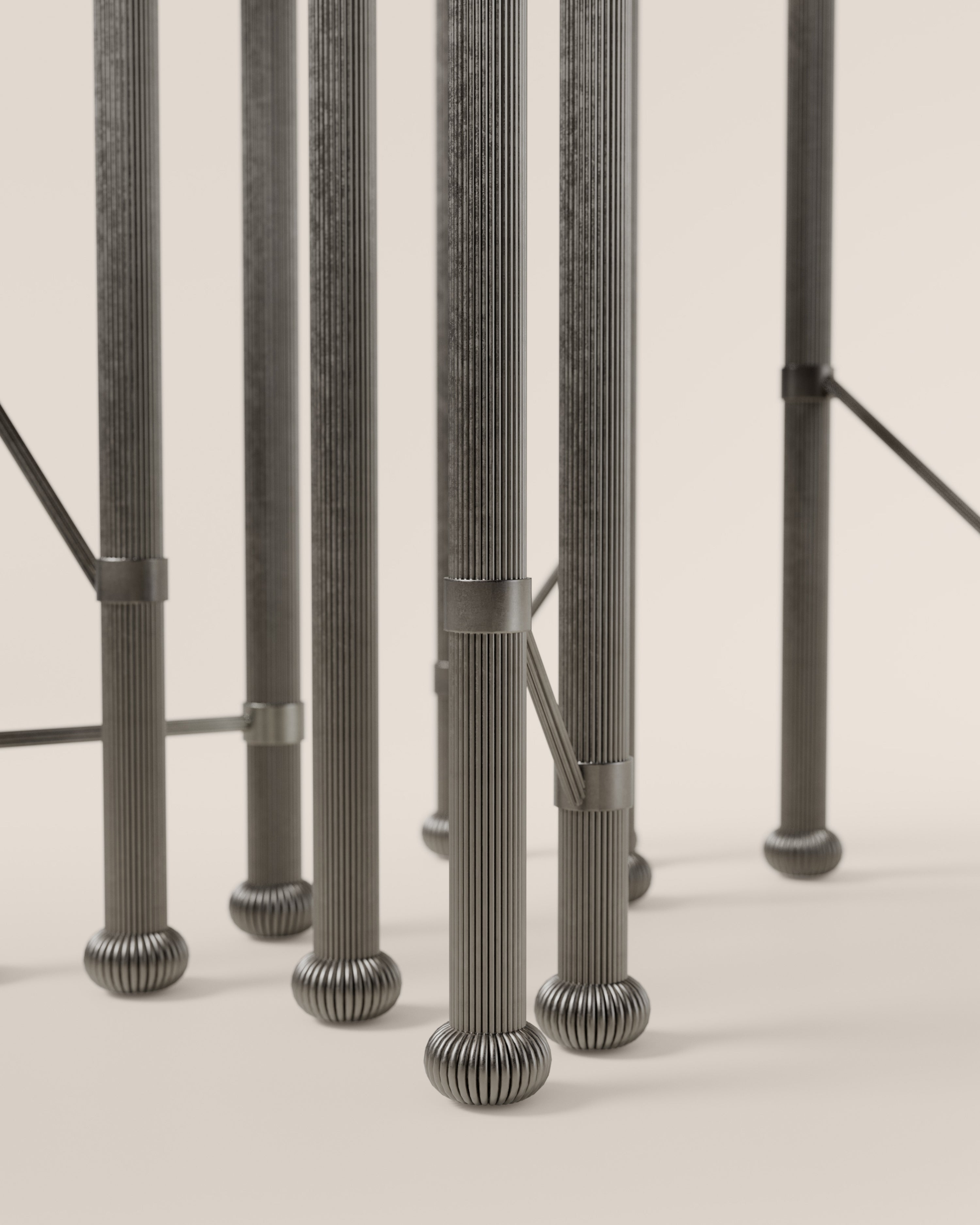Atomic End Table
