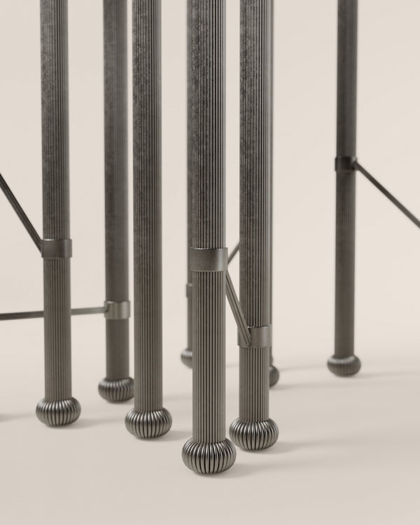 Atomic End Table