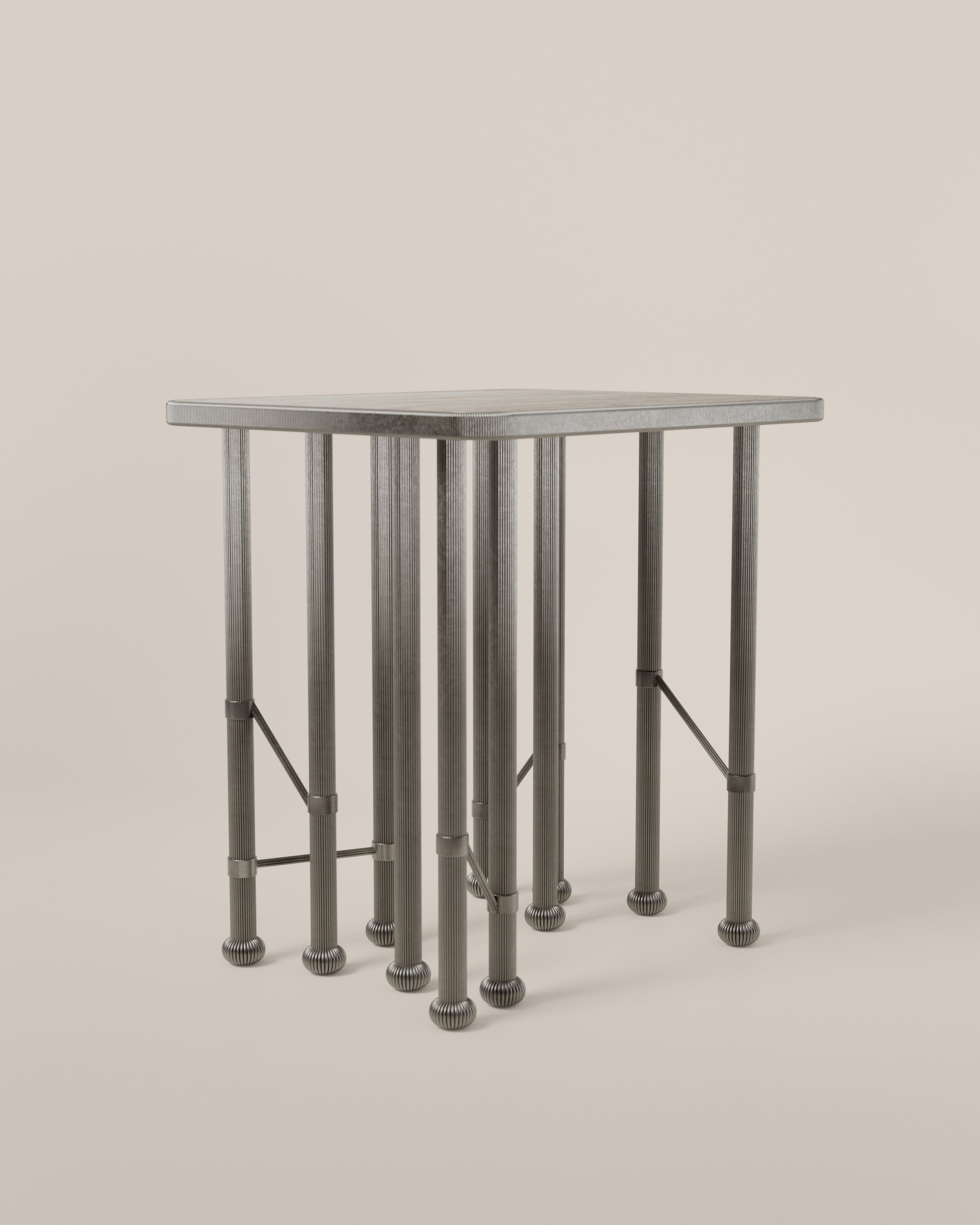 Atomic End Table