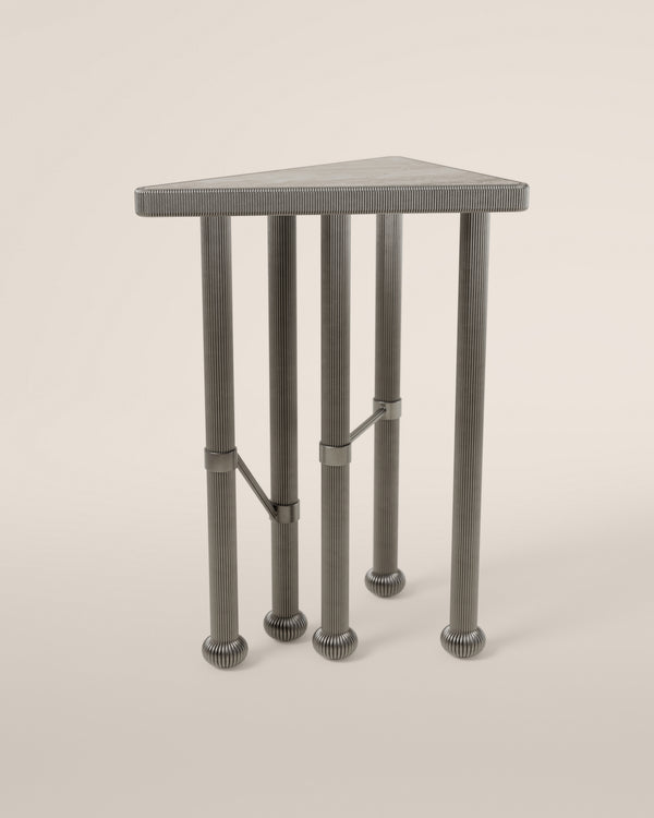 Atomic Triangular Cocktail Table